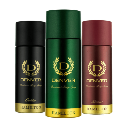 DENVER Hamilton, Prestige - 150ML Each (Combo Pack of 3)
